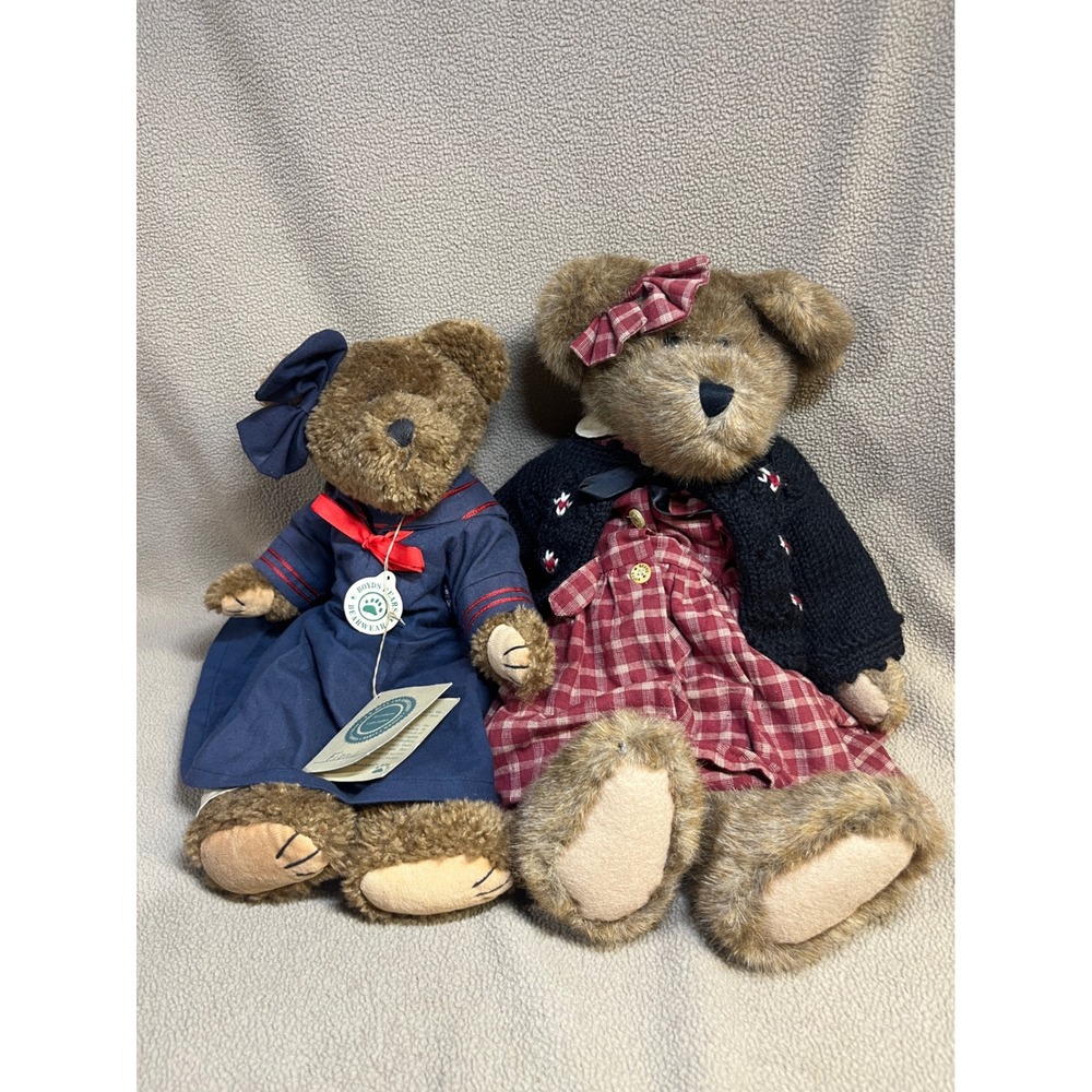 Boyds‎ Bears Plush Teddy Bears Fiona Fitzbruin Lisa T Bearington Vintage 1990s